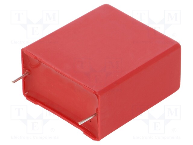 Capacitor: polyester; 2.2uF; 400VAC; 630VDC; Pitch: 27.5mm; ±5%