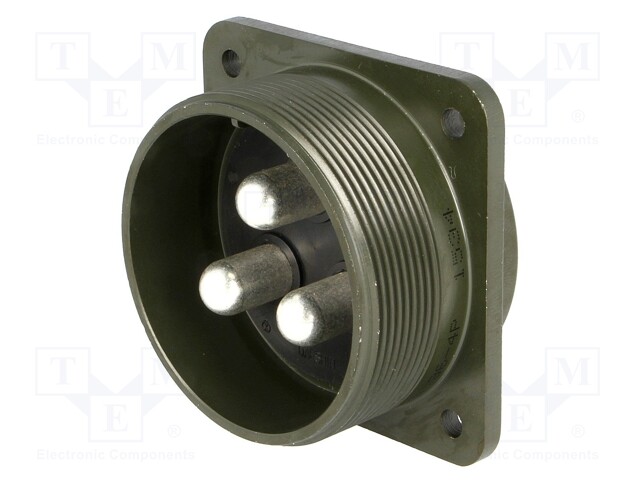 Connector: circular; Series: DS/MS; socket; male; PIN: 3; soldering