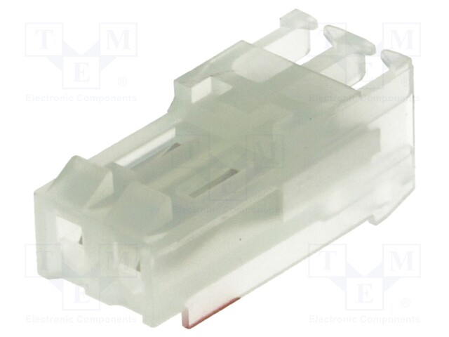 Plug; wire-board; female; PIN: 2; 3.96mm; IDC; for cable; MAS-CON