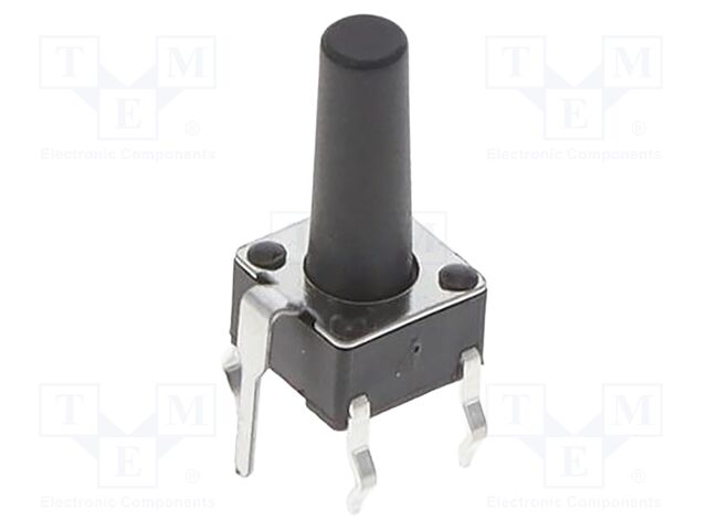 Microswitch TACT; SPST-NO x2; Pos: 2; 0.05A/12VDC; THT; none; 1.57N