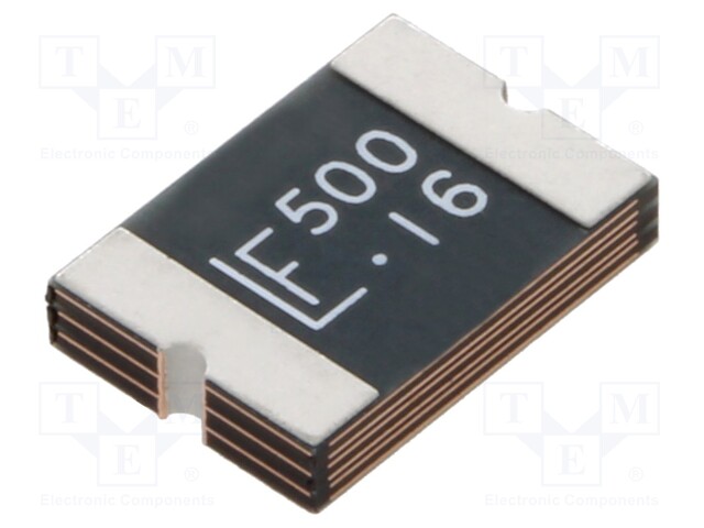 Fuse: PTC polymer; 5A