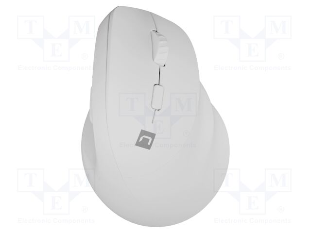 Optical mouse; white; USB A; No.of butt: 6; 10m