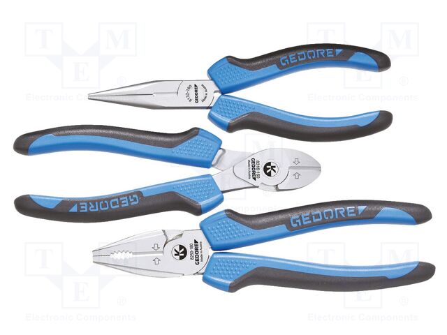 Kit: pliers; universal; 3pcs.