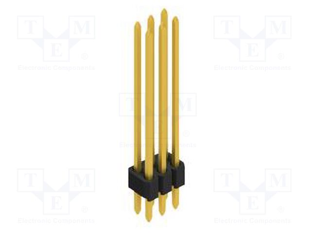 Connector: pin strips; pin header; male; PIN: 6; 1.27mm; THT; 2x3