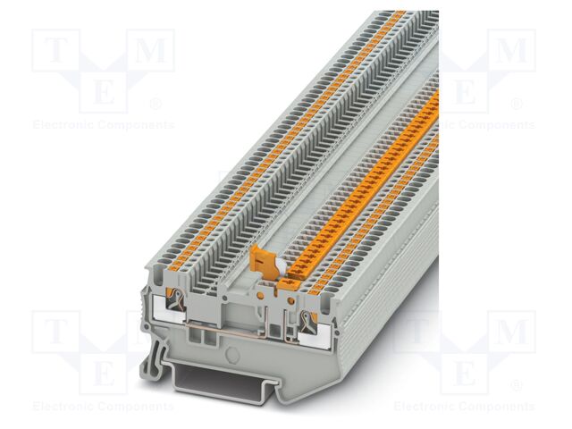 Splice terminal: rail; PT; PA; L: 30.5mm; terminals: 2; W: 3.5mm