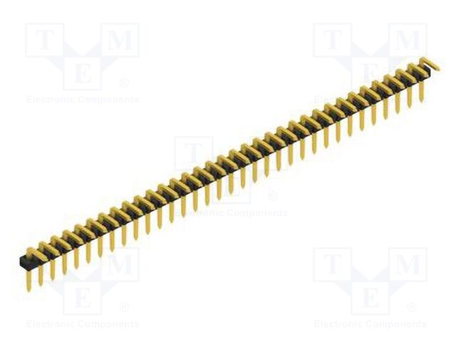Connector: pin strips; pin header; male; PIN: 34; 2mm; THT; 1x34