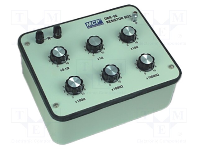 Decade box: resistance; 0,1÷10kΏ; Number of ranges: 6; 7mA