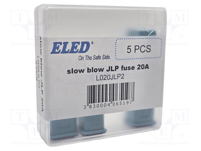 Fuse: fuse; 20A; 58VDC; automotive; 14.1mm; 14.1x12x15.9mm