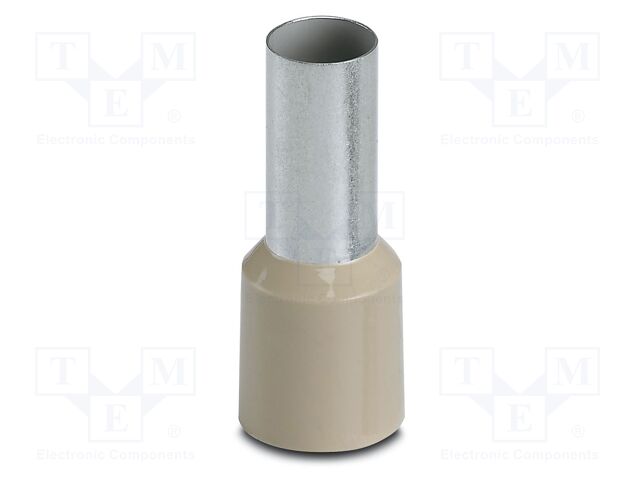 Tip: bootlace ferrule; insulated; copper; 35mm2; Bit len: 16mm