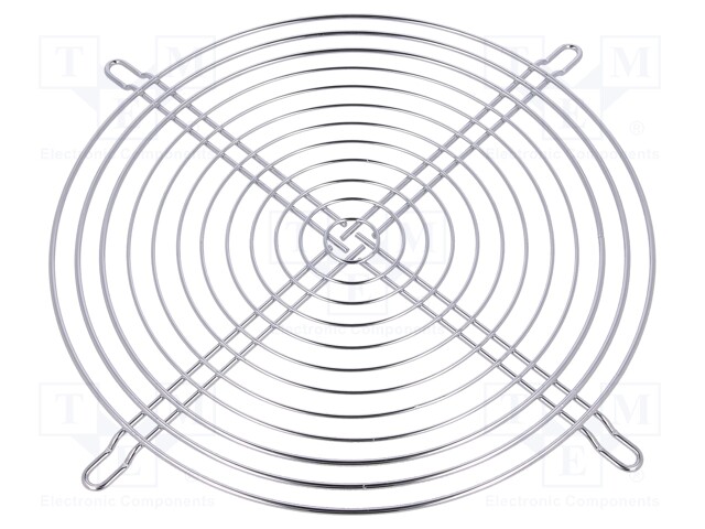 Guard; 240x240mm; Mat: metal; Mounting: screw