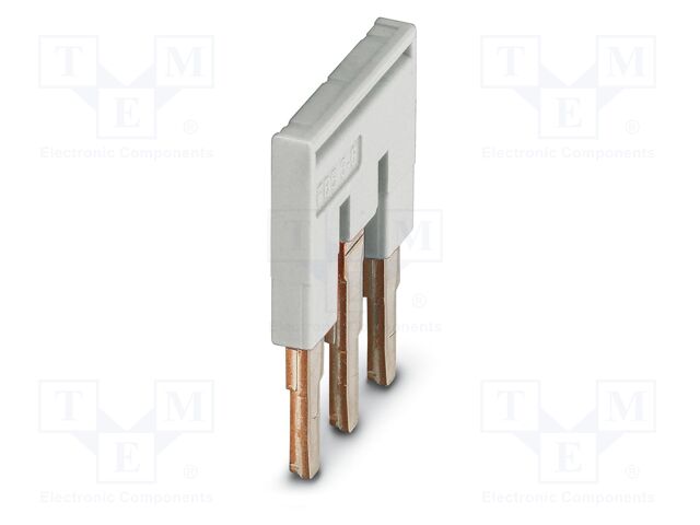 Bridge; PA; L: 23mm; ways: 3; W: 16.9mm; H: 23mm; Body: grey