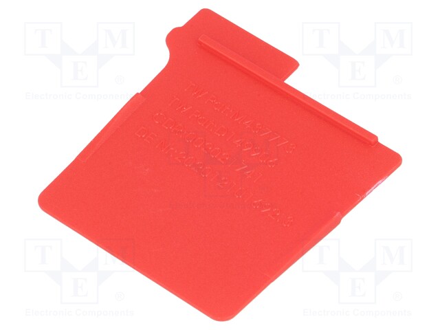 Dividers for bins; red; Works with: NB-DR12A,NB-DR15A