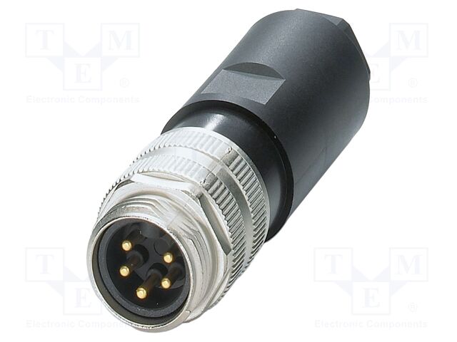 Connector: 7/8"; plug; PIN: 5; straight; unshielded; 9A; 300V; IP67