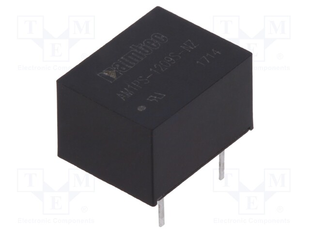 Converter: DC/DC; 1W; Uin: 10.8÷13.2V; 9VDC; Iout: 110mA; DIP8; 1.8g