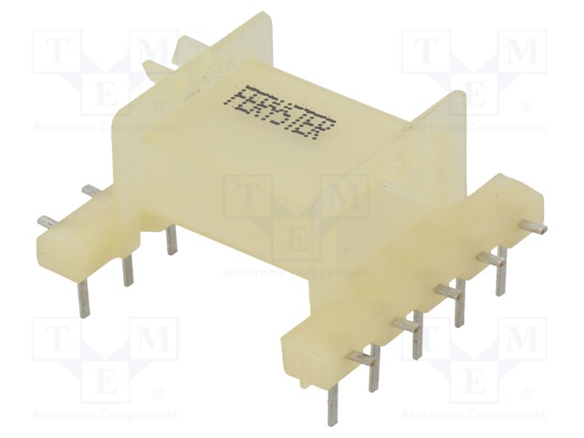 Coilformer: with pins; Application: EFD25/13/9; Mat: plastic