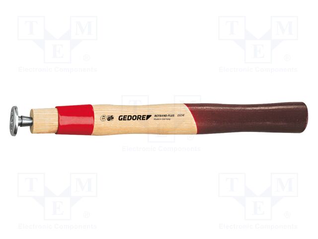 Interchangeable blade; 300mm; wood (ash); Application: hammer