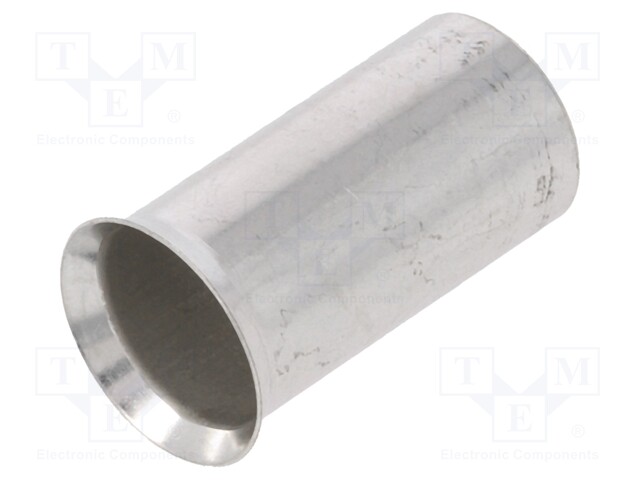 Bootlace ferrule; non-insulated; copper; 50mm2; 22mm; tinned