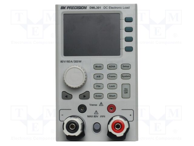 Electronic load; 0÷80V; 0÷60A; 300W; DML; 85x142x550mm; Ch: 1