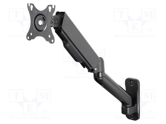 Monitor holder; 9kg; 17÷32"; Arm len: 450mm; for one monitor