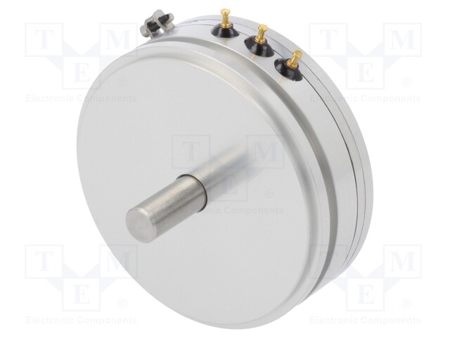 Potentiometer: shaft; 10kΩ; ±10%; 2W; linear; 6.34mm; plastic