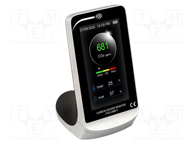 Meter: CO2, temperature and humidity; Range: 400÷5000ppm (CO2)