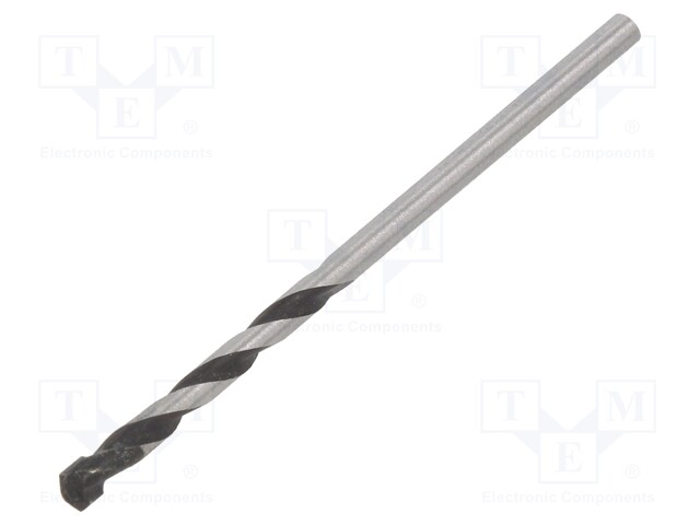 Drill bit; for concrete; Ø: 3mm; L: 60mm; WS,cemented carbide