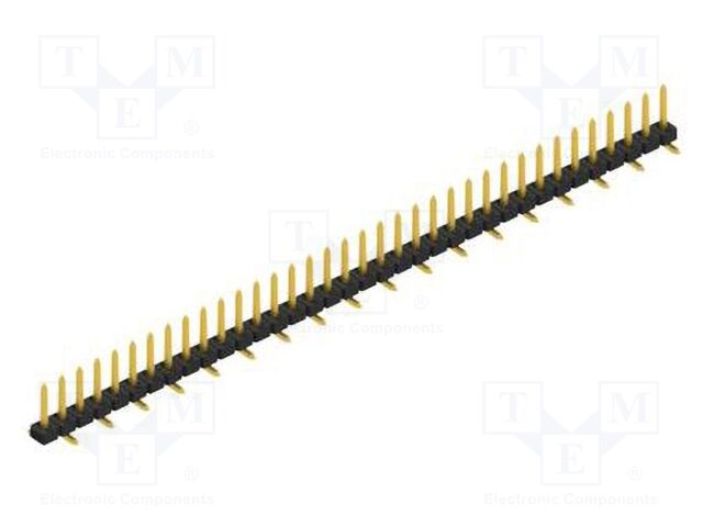 Connector: pin strips; pin header; male; PIN: 36; 2mm; SMT; 1x36