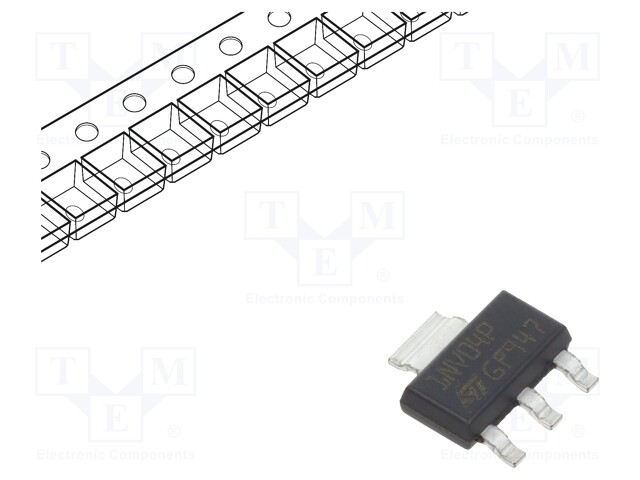 IC: power switch; low-side; Channels: 1; SMD; SOT223; 1.7A; 7W; 250mΩ