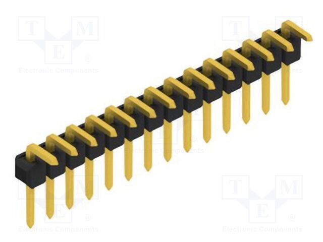 Connector: pin strips; pin header; male; PIN: 14; 2.54mm; THT; 1x14