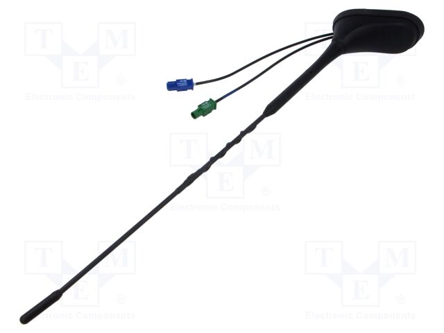 Antenna; car top,automotive,external; GNSS,VHF; Fakra; Len: 5m