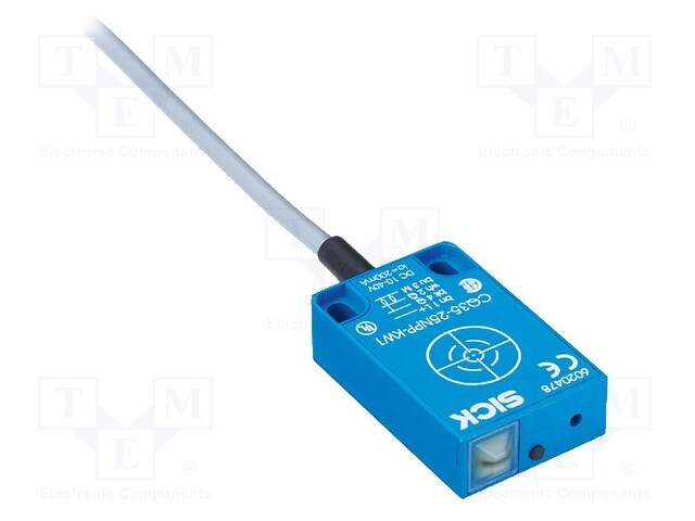 Sensor: capacitive; Range: 0÷25mm; Output conf: PNP / NO + NC