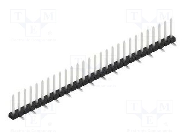 Connector: pin strips; pin header; male; PIN: 28; 2mm; SMT; 1x28