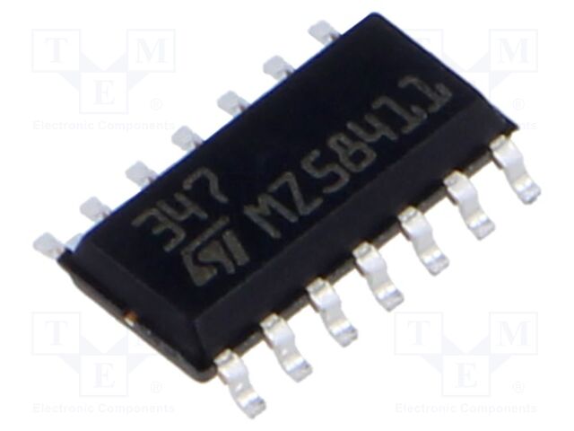 Operational amplifier; 4MHz; 8÷36V; Channels: 4; SO14-W