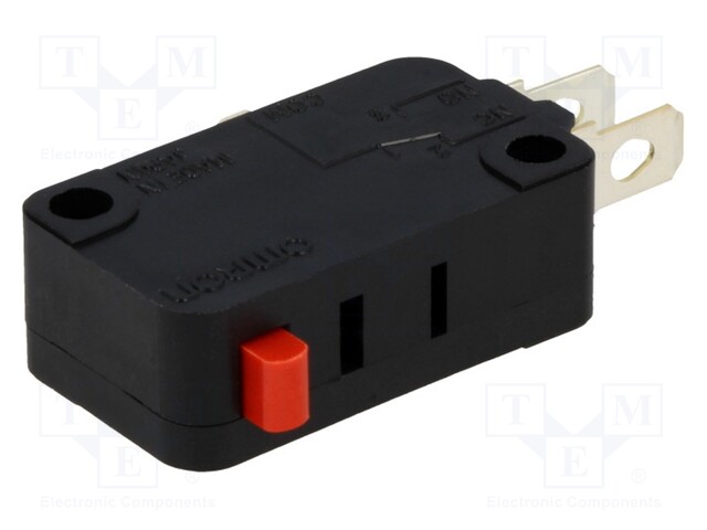 Microswitch SNAP ACTION; without lever; SPDT; 5A/250VAC; ON-(ON)