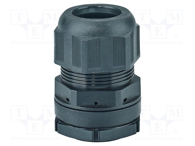 Cable gland; ventilation; M40; 1.5; IP66,IP67; polyamide; black