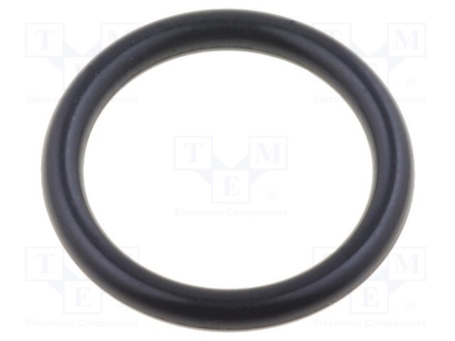 O-ring gasket; NBR; D: 1.5mm; Øint: 10mm; PG7; black; -20÷100°C