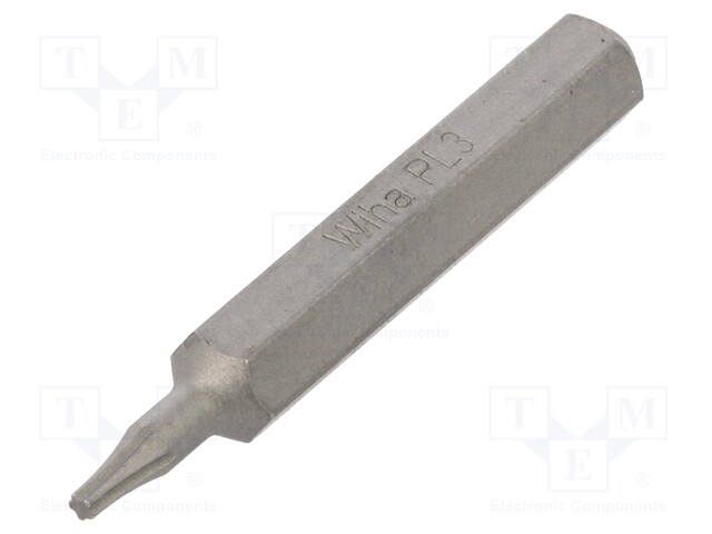 Screwdriver bit; Pentalobe; PL3; Overall len: 28mm; MICRO