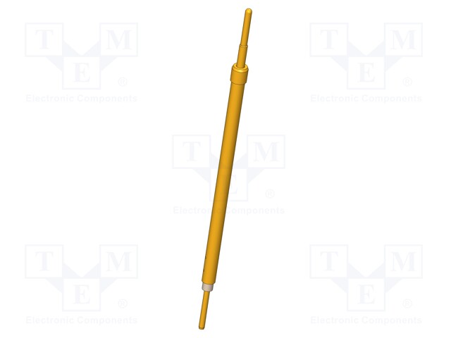 Test needle; Maksimum spring compression: 5mm; 3A; Contacts: CuBe