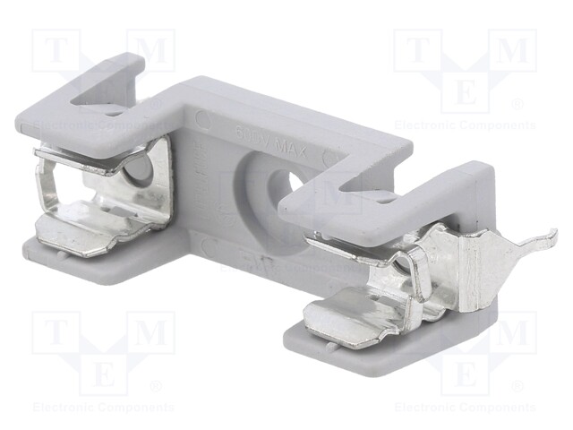 Fuse holder; cylindrical fuses; Mounting: on panel; 6.3x32mm