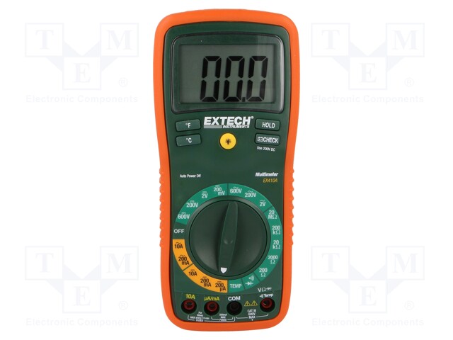 Digital multimeter; LCD (2000),with a backlit; -20÷750°C