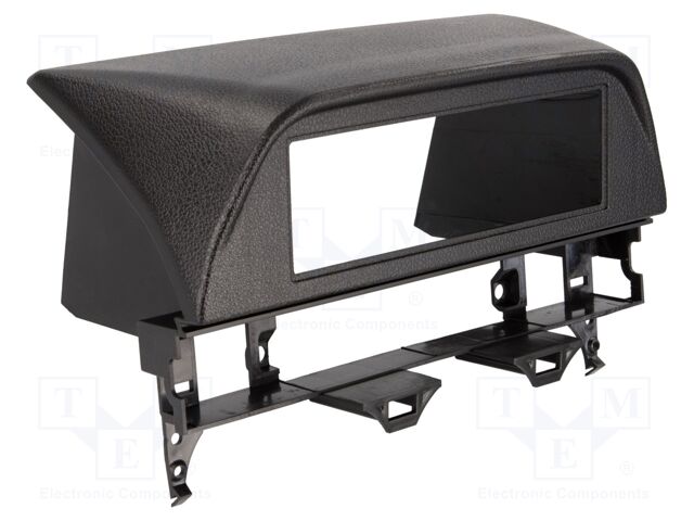 Radio frame; Mazda; Mazda 6 2002->2008; black; Version: 1 DIN