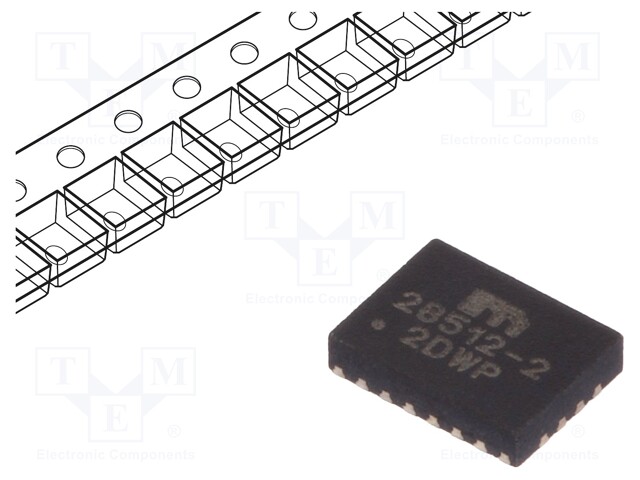 PMIC; DC/DC converter; Uoper: 4.6÷70V; Uout: 0.8÷5.4V; FQFN24; buck