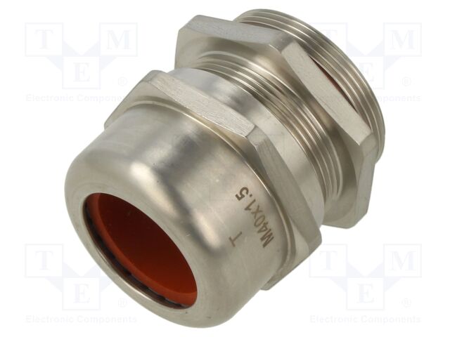 Cable gland; M40; 1.5; IP68; stainless steel; HELUTOP® HT-E
