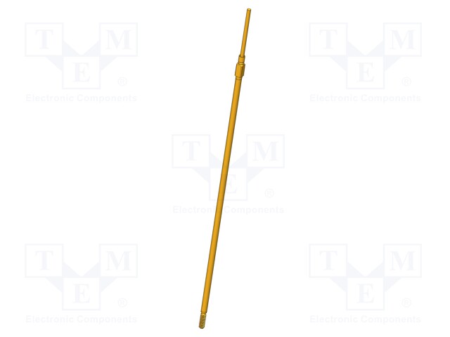 Needle-like test probe; Operational spring compression: 4.3mm