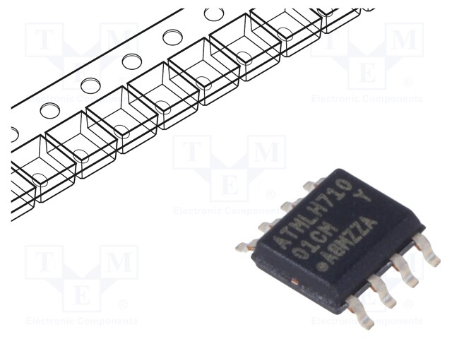 EEPROM memory; I2C; 128x8bit; 1.7÷5.5V; 1MHz; SO8; serial