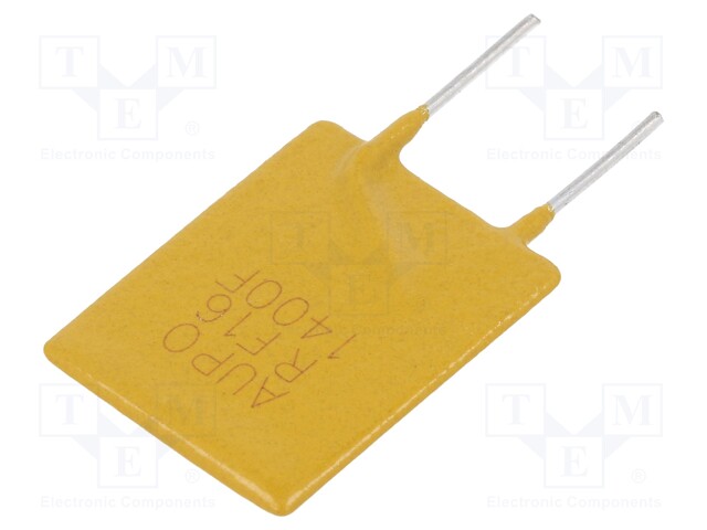 Fuse: PTC polymer; 14A; RF16