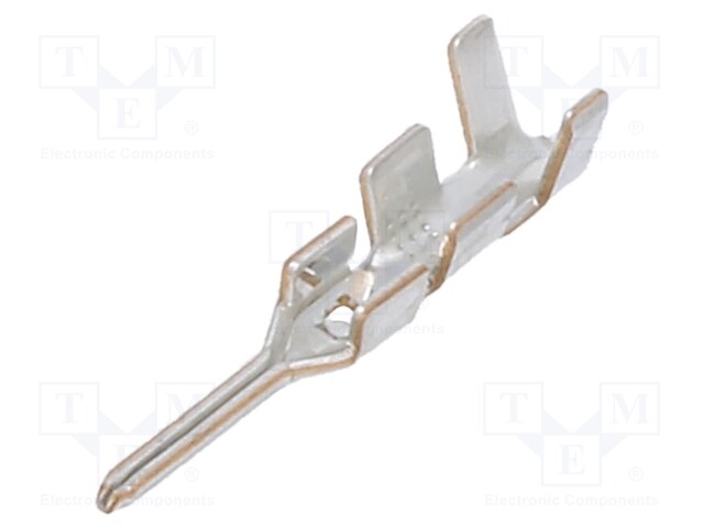 Contact; male; tinned; 28AWG÷24AWG; DF3; crimped; cut from reel