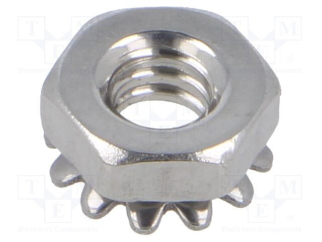 NUT, CAPTIVE WASHER, #10-24