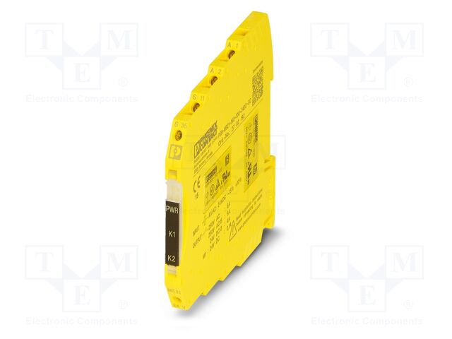 Module: safety relay; 24VDC; IN: 1; for DIN rail mounting; IP20