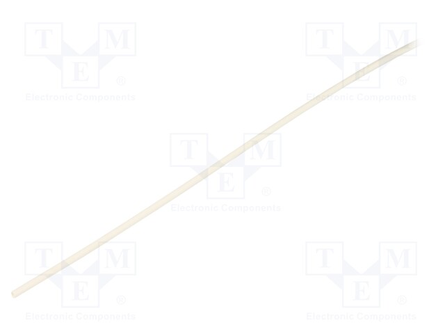 Heat shrink sleeve; thin walled,flexible; 2: 1; 1.2mm; white